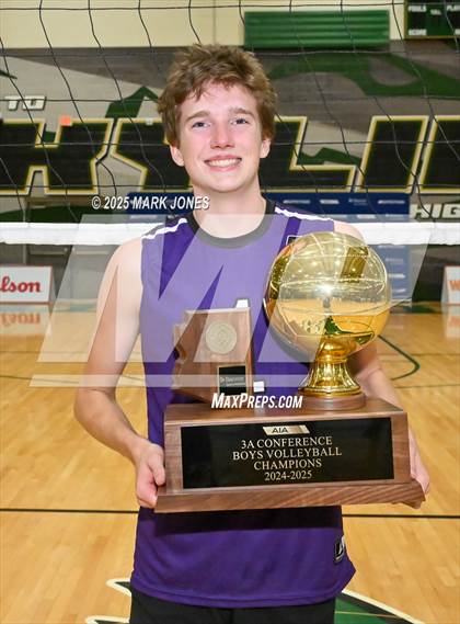 Thumbnail 1 in ALA - West Foothills vs. Northwest Christian (AIA 3A Final - Awards) photogallery.