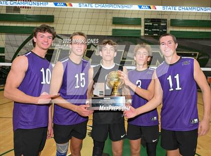 Thumbnail 1 in ALA - West Foothills vs. Northwest Christian (AIA 3A Final - Awards) photogallery.