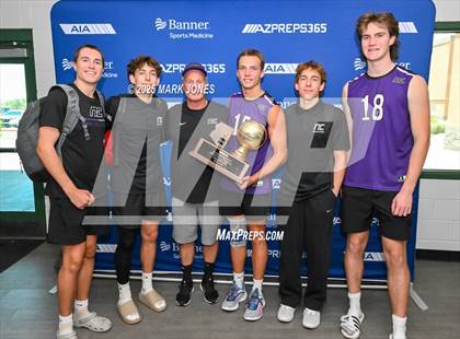 Thumbnail 1 in ALA - West Foothills vs. Northwest Christian (AIA 3A Final - Awards) photogallery.