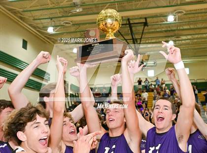 Thumbnail 2 in ALA - West Foothills vs. Northwest Christian (AIA 3A Final - Awards) photogallery.