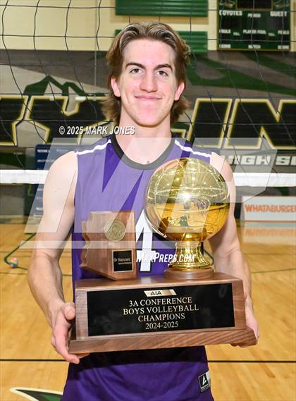 Thumbnail 1 in ALA - West Foothills vs. Northwest Christian (AIA 3A Final - Awards) photogallery.