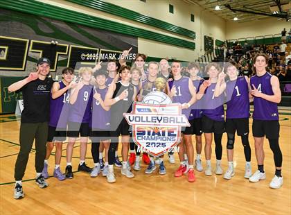 Thumbnail 3 in ALA - West Foothills vs. Northwest Christian (AIA 3A Final - Awards) photogallery.