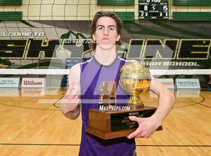 Thumbnail 1 in ALA - West Foothills vs. Northwest Christian (AIA 3A Final - Awards) photogallery.
