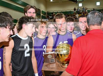 Thumbnail 2 in ALA - West Foothills vs. Northwest Christian (AIA 3A Final - Awards) photogallery.