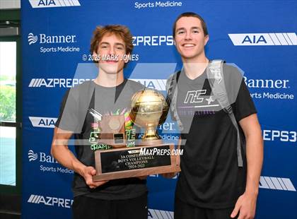 Thumbnail 2 in ALA - West Foothills vs. Northwest Christian (AIA 3A Final - Awards) photogallery.