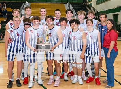 Thumbnail 2 in ALA - West Foothills vs. Northwest Christian (AIA 3A Final - Awards) photogallery.