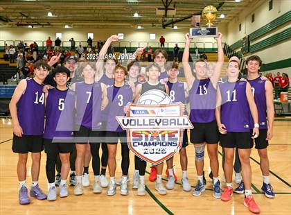Thumbnail 3 in ALA - West Foothills vs. Northwest Christian (AIA 3A Final - Awards) photogallery.