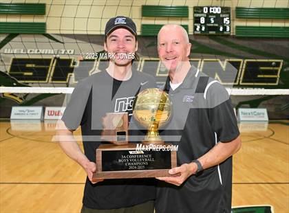 Thumbnail 2 in ALA - West Foothills vs. Northwest Christian (AIA 3A Final - Awards) photogallery.