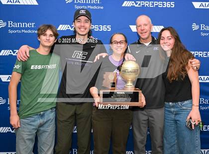Thumbnail 1 in ALA - West Foothills vs. Northwest Christian (AIA 3A Final - Awards) photogallery.