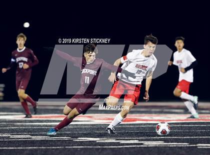 Thumbnail 2 in Lockport @ Bolingbrook (IHSA Regional Semifinal) photogallery.