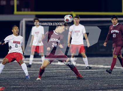 Thumbnail 3 in Lockport @ Bolingbrook (IHSA Regional Semifinal) photogallery.
