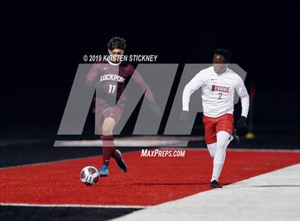 Thumbnail 3 in Lockport @ Bolingbrook (IHSA Regional Semifinal) photogallery.