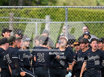 Thumbnail 3 in Huntington Beach vs Villa Park (CIF SS Division 1 Round 2) photogallery.