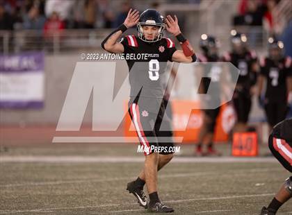 Thumbnail 2 in Woodland Christian vs. Banning (CIF State Division 5-A Final) photogallery.