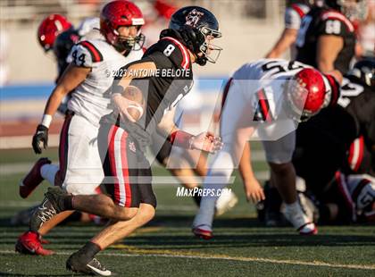 Thumbnail 2 in Woodland Christian vs. Banning (CIF State Division 5-A Final) photogallery.