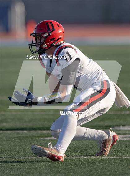 Thumbnail 3 in Woodland Christian vs. Banning (CIF State Division 5-A Final) photogallery.