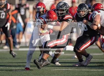Thumbnail 2 in Woodland Christian vs. Banning (CIF State Division 5-A Final) photogallery.
