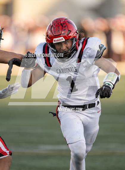 Thumbnail 2 in Woodland Christian vs. Banning (CIF State Division 5-A Final) photogallery.