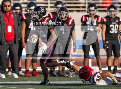 Thumbnail 3 in Woodland Christian vs. Banning (CIF State Division 5-A Final) photogallery.