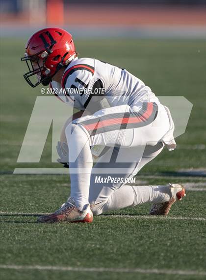 Thumbnail 2 in Woodland Christian vs. Banning (CIF State Division 5-A Final) photogallery.