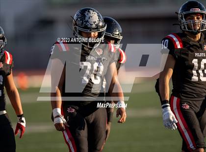Thumbnail 3 in Woodland Christian vs. Banning (CIF State Division 5-A Final) photogallery.