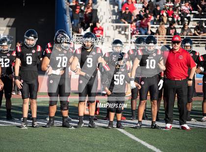 Thumbnail 2 in Woodland Christian vs. Banning (CIF State Division 5-A Final) photogallery.