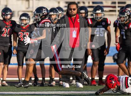 Thumbnail 2 in Woodland Christian vs. Banning (CIF State Division 5-A Final) photogallery.