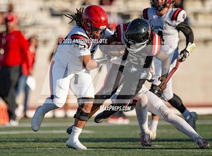 Thumbnail 1 in Woodland Christian vs. Banning (CIF State Division 5-A Final) photogallery.