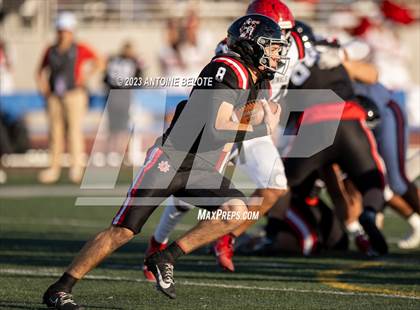 Thumbnail 3 in Woodland Christian vs. Banning (CIF State Division 5-A Final) photogallery.