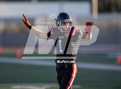 Thumbnail 1 in Woodland Christian vs. Banning (CIF State Division 5-A Final) photogallery.