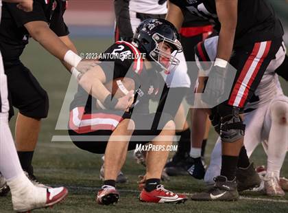 Thumbnail 1 in Woodland Christian vs. Banning (CIF State Division 5-A Final) photogallery.