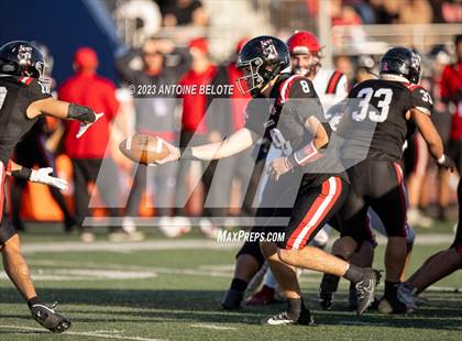 Thumbnail 3 in Woodland Christian vs. Banning (CIF State Division 5-A Final) photogallery.