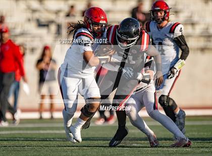 Thumbnail 3 in Woodland Christian vs. Banning (CIF State Division 5-A Final) photogallery.
