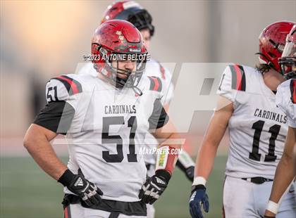 Thumbnail 3 in Woodland Christian vs. Banning (CIF State Division 5-A Final) photogallery.