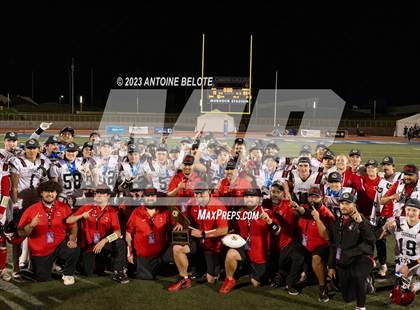 Thumbnail 3 in Woodland Christian vs. Banning (CIF State Division 5-A Final) photogallery.