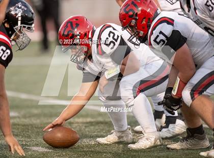 Thumbnail 2 in Woodland Christian vs. Banning (CIF State Division 5-A Final) photogallery.