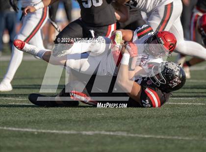 Thumbnail 3 in Woodland Christian vs. Banning (CIF State Division 5-A Final) photogallery.