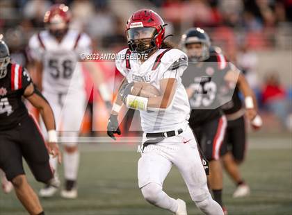 Thumbnail 1 in Woodland Christian vs. Banning (CIF State Division 5-A Final) photogallery.
