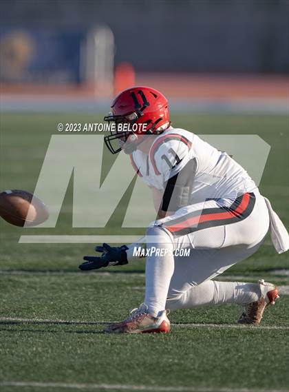 Thumbnail 1 in Woodland Christian vs. Banning (CIF State Division 5-A Final) photogallery.