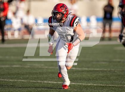 Thumbnail 2 in Woodland Christian vs. Banning (CIF State Division 5-A Final) photogallery.