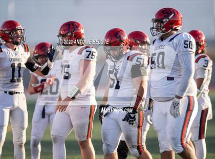 Thumbnail 2 in Woodland Christian vs. Banning (CIF State Division 5-A Final) photogallery.