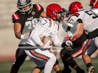 Thumbnail 1 in Woodland Christian vs. Banning (CIF State Division 5-A Final) photogallery.