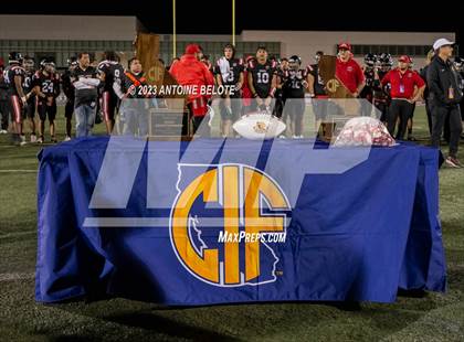 Thumbnail 3 in Woodland Christian vs. Banning (CIF State Division 5-A Final) photogallery.