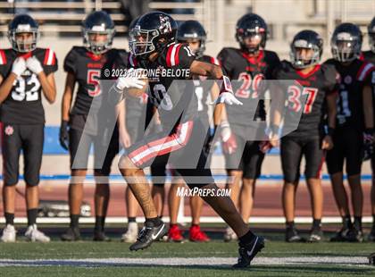 Thumbnail 3 in Woodland Christian vs. Banning (CIF State Division 5-A Final) photogallery.