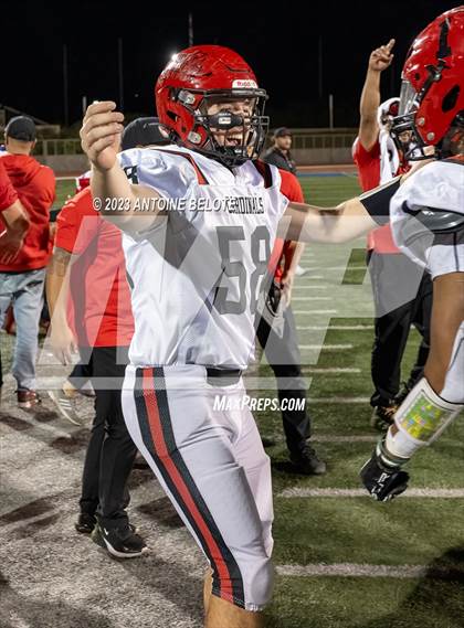 Thumbnail 2 in Woodland Christian vs. Banning (CIF State Division 5-A Final) photogallery.