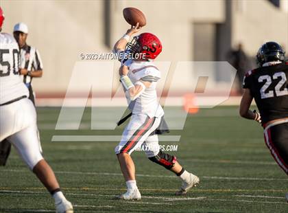 Thumbnail 2 in Woodland Christian vs. Banning (CIF State Division 5-A Final) photogallery.