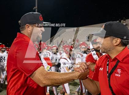 Thumbnail 1 in Woodland Christian vs. Banning (CIF State Division 5-A Final) photogallery.