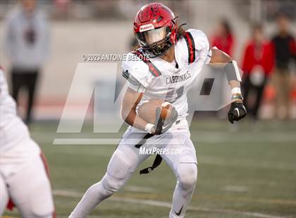 Thumbnail 3 in Woodland Christian vs. Banning (CIF State Division 5-A Final) photogallery.