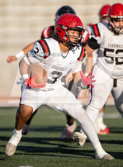 Thumbnail 2 in Woodland Christian vs. Banning (CIF State Division 5-A Final) photogallery.