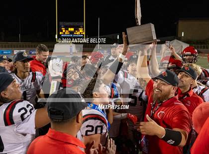 Thumbnail 3 in Woodland Christian vs. Banning (CIF State Division 5-A Final) photogallery.